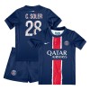 Conjunto (Camiseta+Pantalón Corto) Paris Saint-Germain Carlos Soler 28 Primera Equipación 2024-25 - Niño